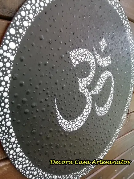 Mandala Om 40 cm