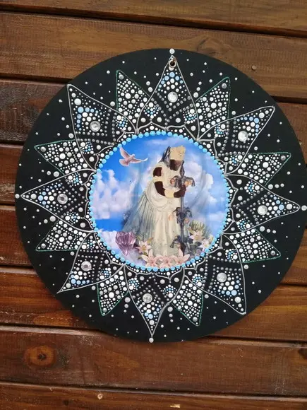 Mandala Oxalá 30cm