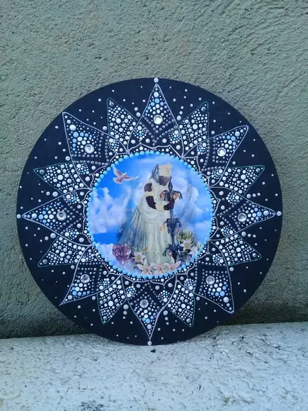 Mandala Oxalá 30cm