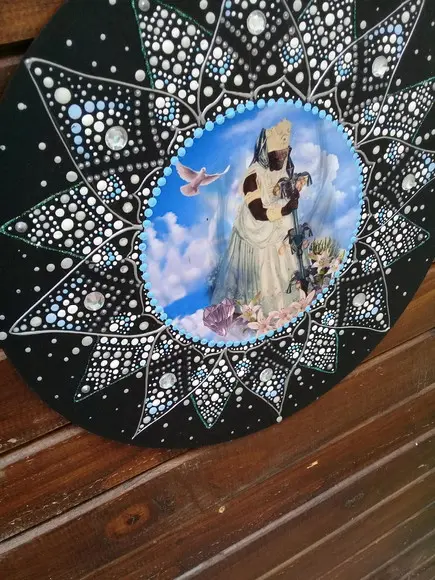 Mandala Oxalá 30cm