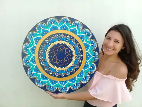 Mandala personalizada 60 cm