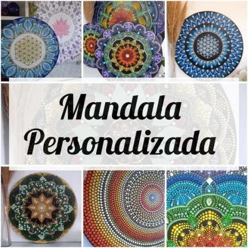 Mandala Personalizada 80cm