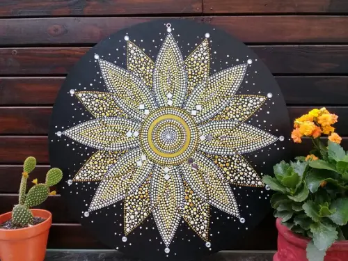 Mandala solar 50 cm
