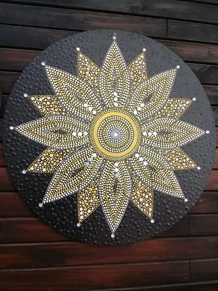 Mandala solar 60 cm