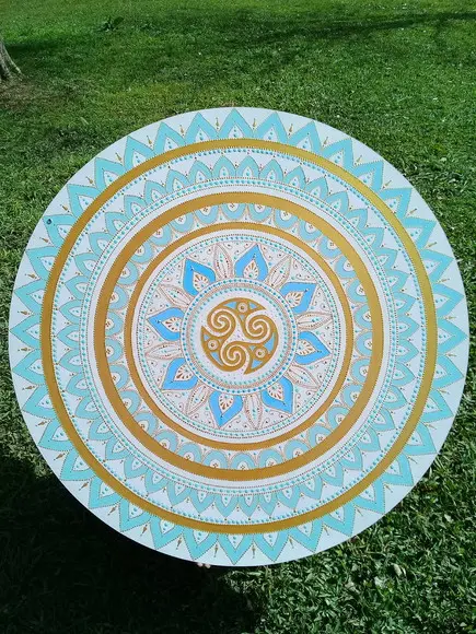 Mandala Triskle 60cm de Diâmetro