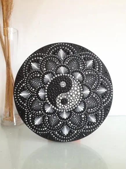 Mandala Yin Yang 20cm