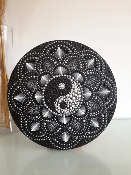 Mandala Yin Yang 20cm