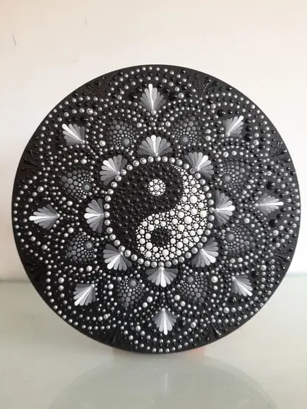 Mandala Yin Yang 20cm