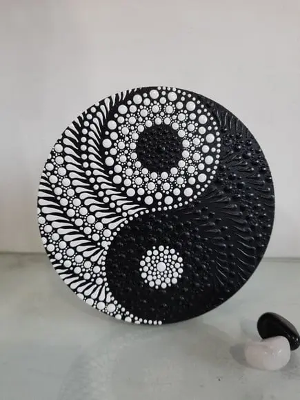 Mandala Yin Yang 20cm