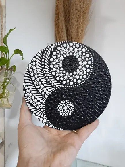 Mandala Yin Yang 20cm