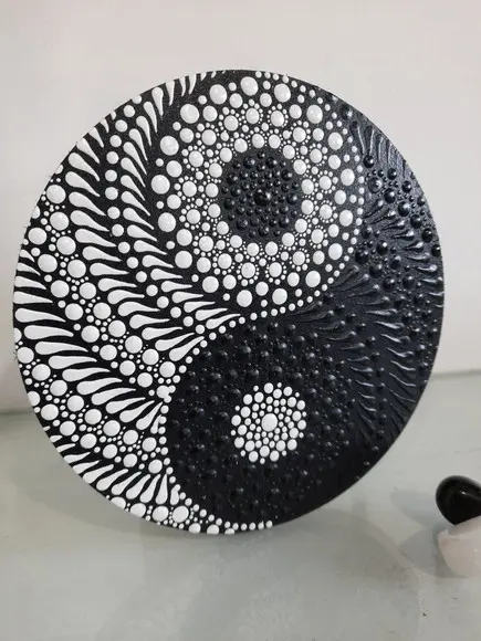 Mandala Yin Yang 20cm
