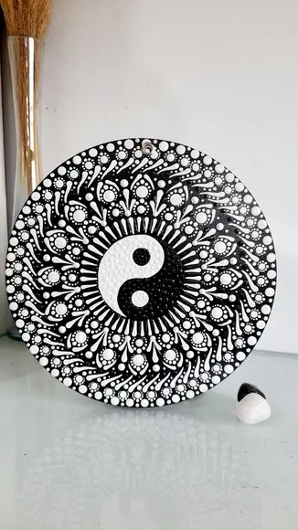 Mandala Yin Yang 20cm