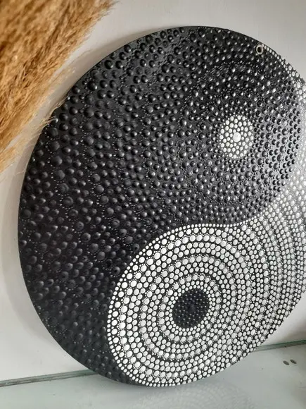 Mandala Yin Yang 35cm