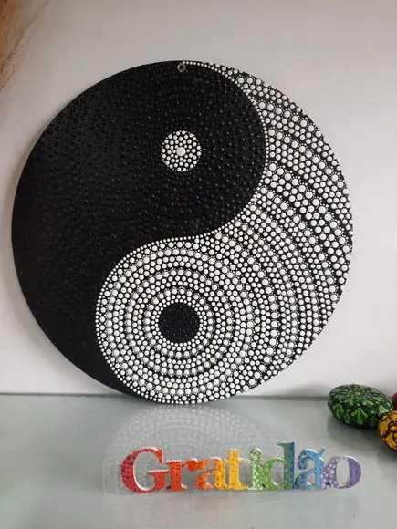 Mandala Yin Yang 40cm