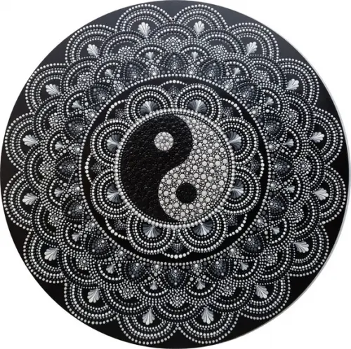 Mandala Yin Yang 80cm