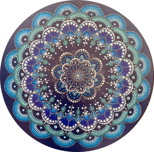 Trio De Mandalas Da Calmaria 60cm, 30cm