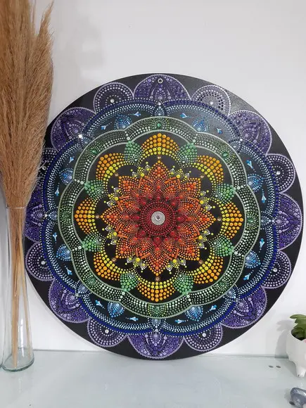 Trio Mandala dos Chakras 60cm +30cm