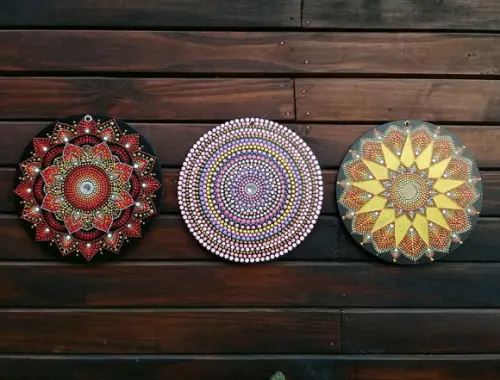 Trio Mandalas 20cm