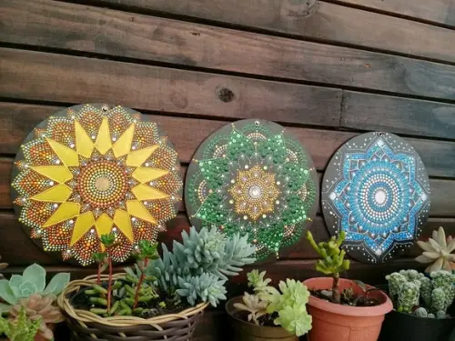 Trio Mandalas 20cm