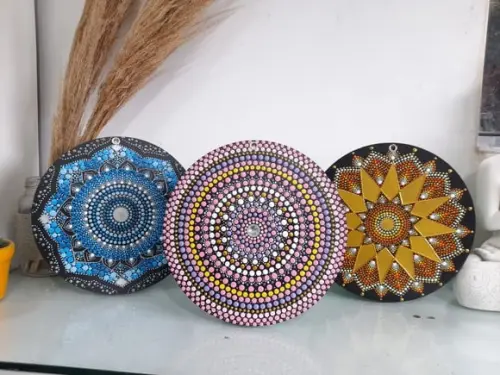 Trio Mandalas 20cm