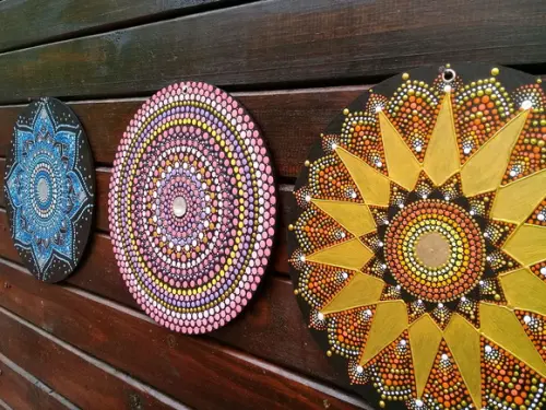 Trio Mandalas 20cm