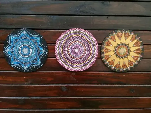 Trio Mandalas 20cm