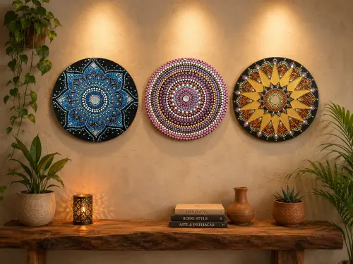 Trio Mandalas 20cm