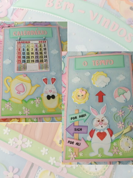 Kit Decoração de Sala de Aula Alice no País das Maravilhas