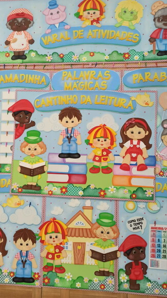 Kit Decoração de Sala de Aula Sítio do Pica-pau Amarelo