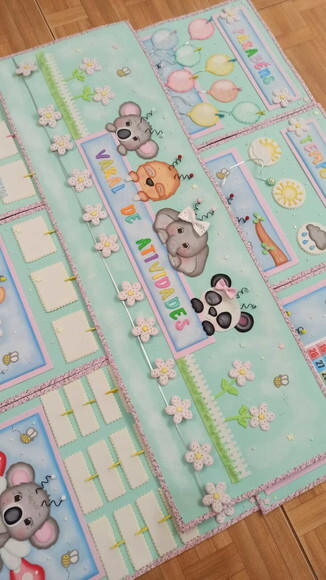 Kit para Decoração de Sala de Aula Brincando no Jardim