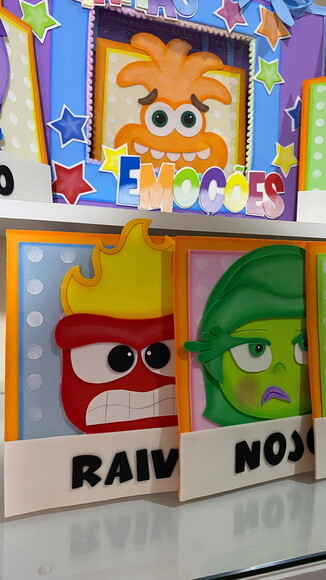 Sacola das Emoções Divertida Mente