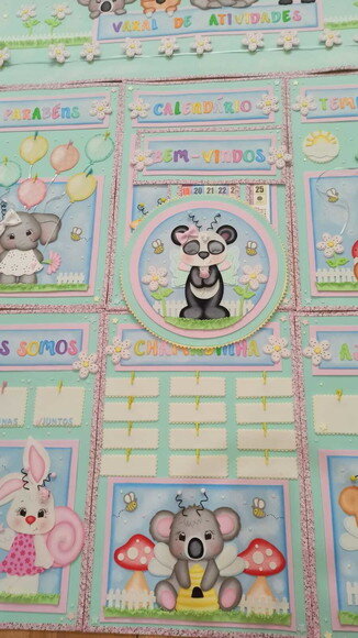 Kit para Decoração de Sala de Aula Brincando no Jardim