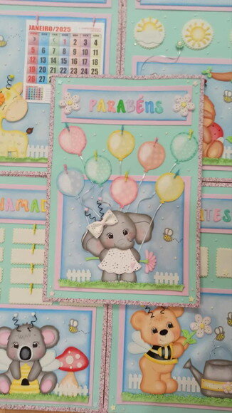 Kit para Decoração de Sala de Aula Brincando no Jardim