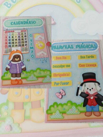 Kit para Decoração de Sala de Aula Tema Bobbie Goods