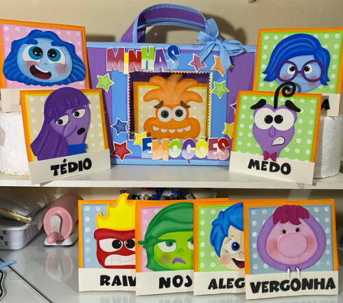 Sacola das Emoções Divertida Mente