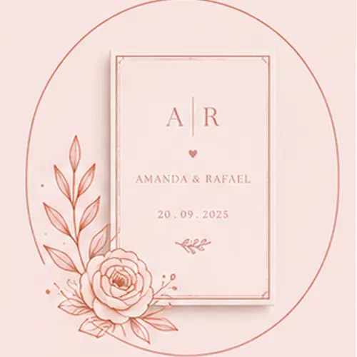 Convites de casamento
