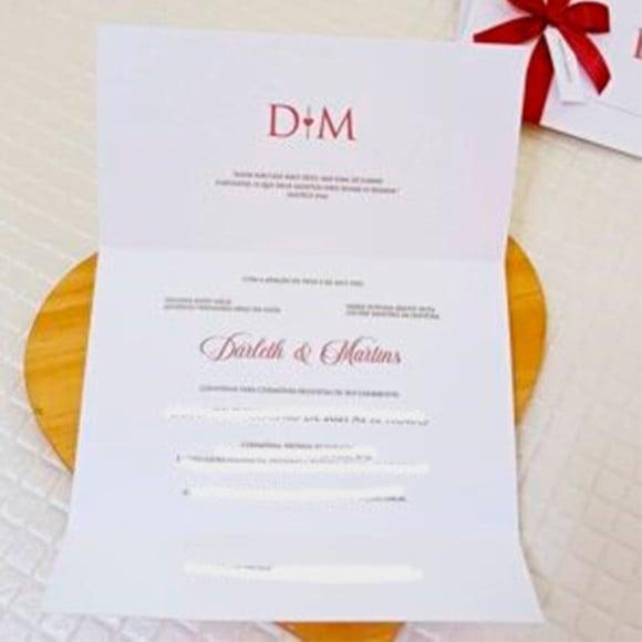 Convite de Casamento