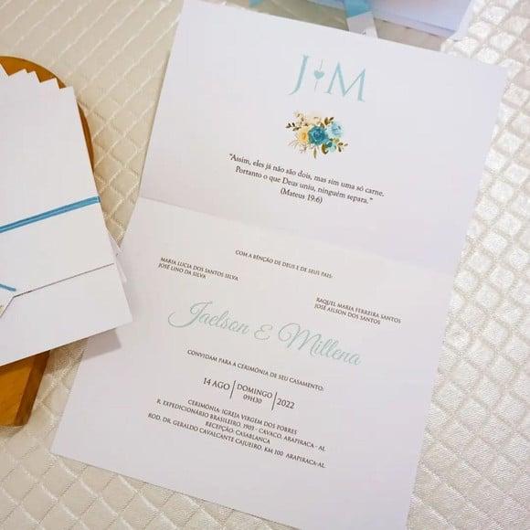 Convite de Casamento