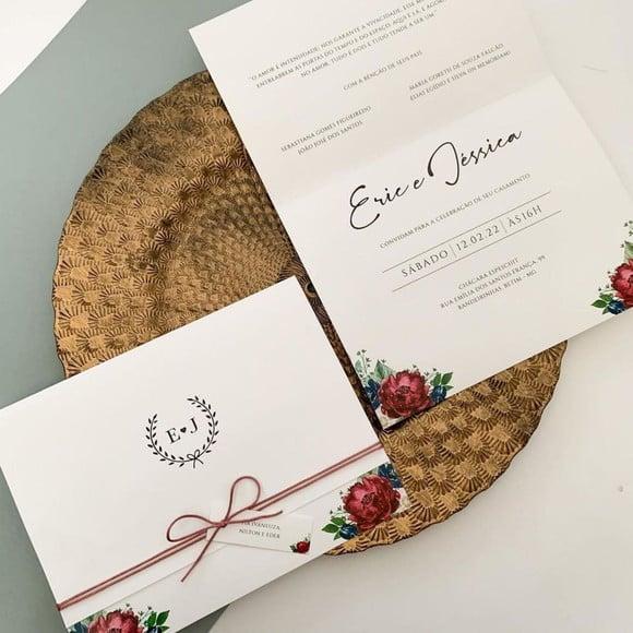Convite de Casamento
