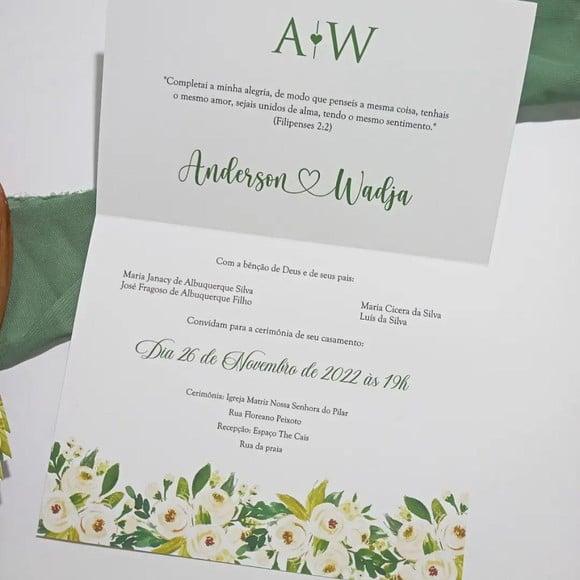 Convite de Casamento