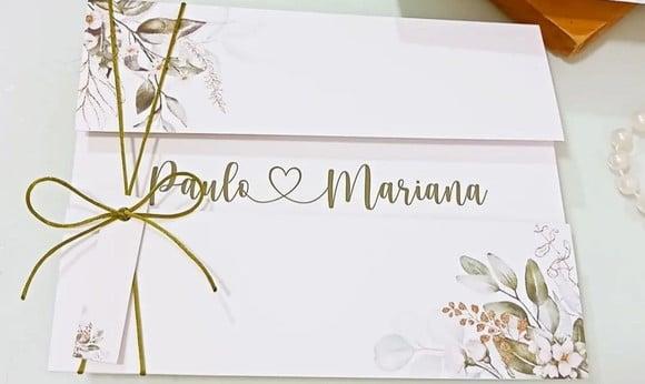 Convite de Casamento