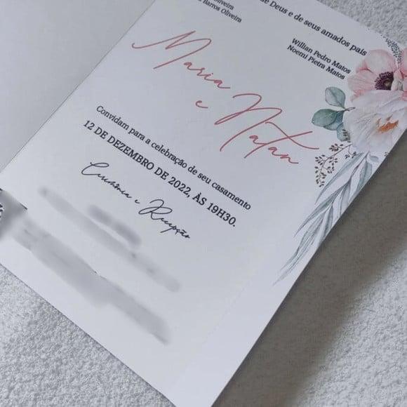 Convite de Casamento