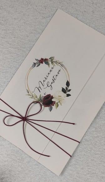 Convite de Casamento