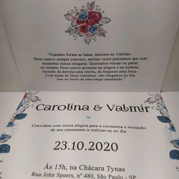 Convite de Casamento