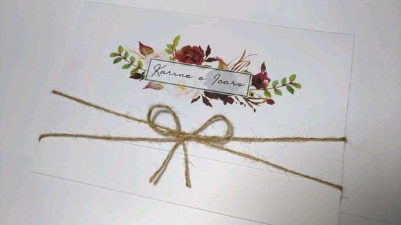 Convite de Casamento