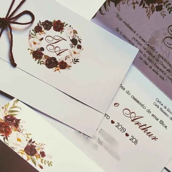 Convite de Casamento