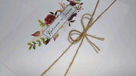 Convite de Casamento