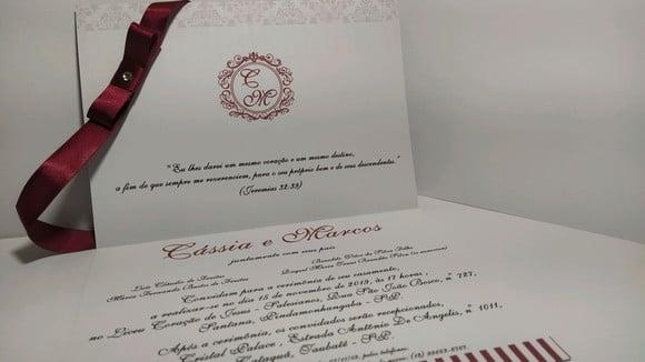 Convite de Casamento