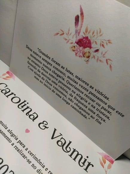 Convite de Casamento
