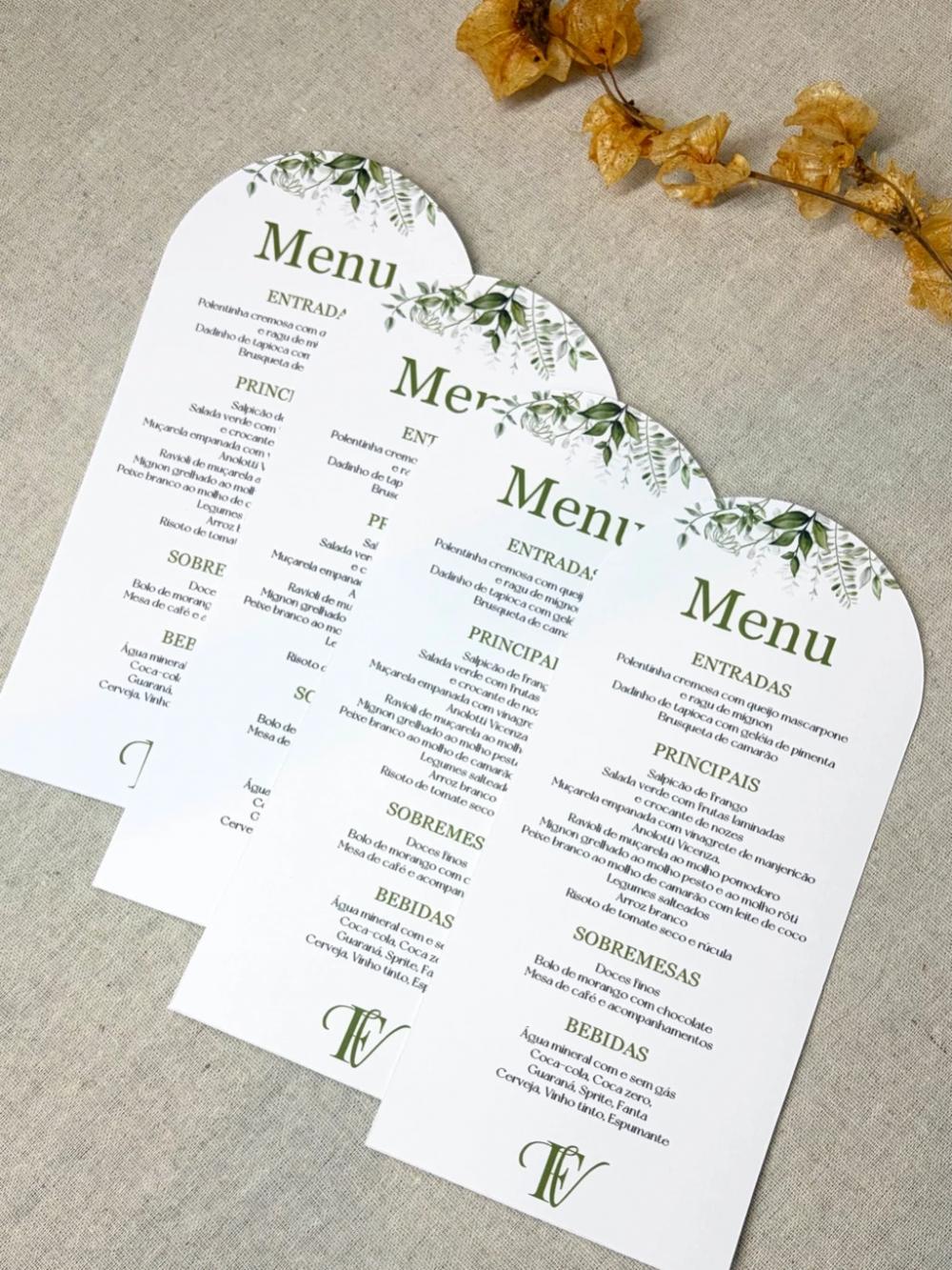 Menu Arrendondado